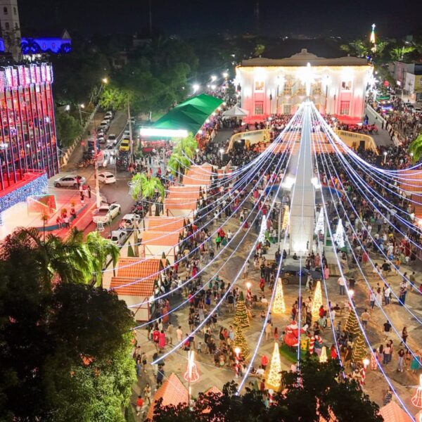 Feira e Vila Natalina seguem com programação até domingo no centro de Rio Branco