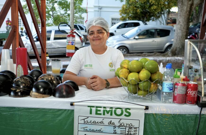 Gastronomia acreana gera renda para pequenos empreendedores na Marcha para Jesus